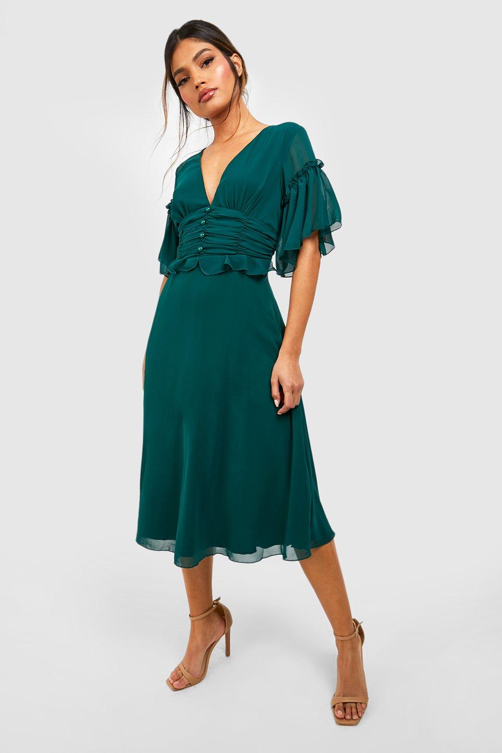 Khaki ☀ Mint Green Dresses | boohoo ...
